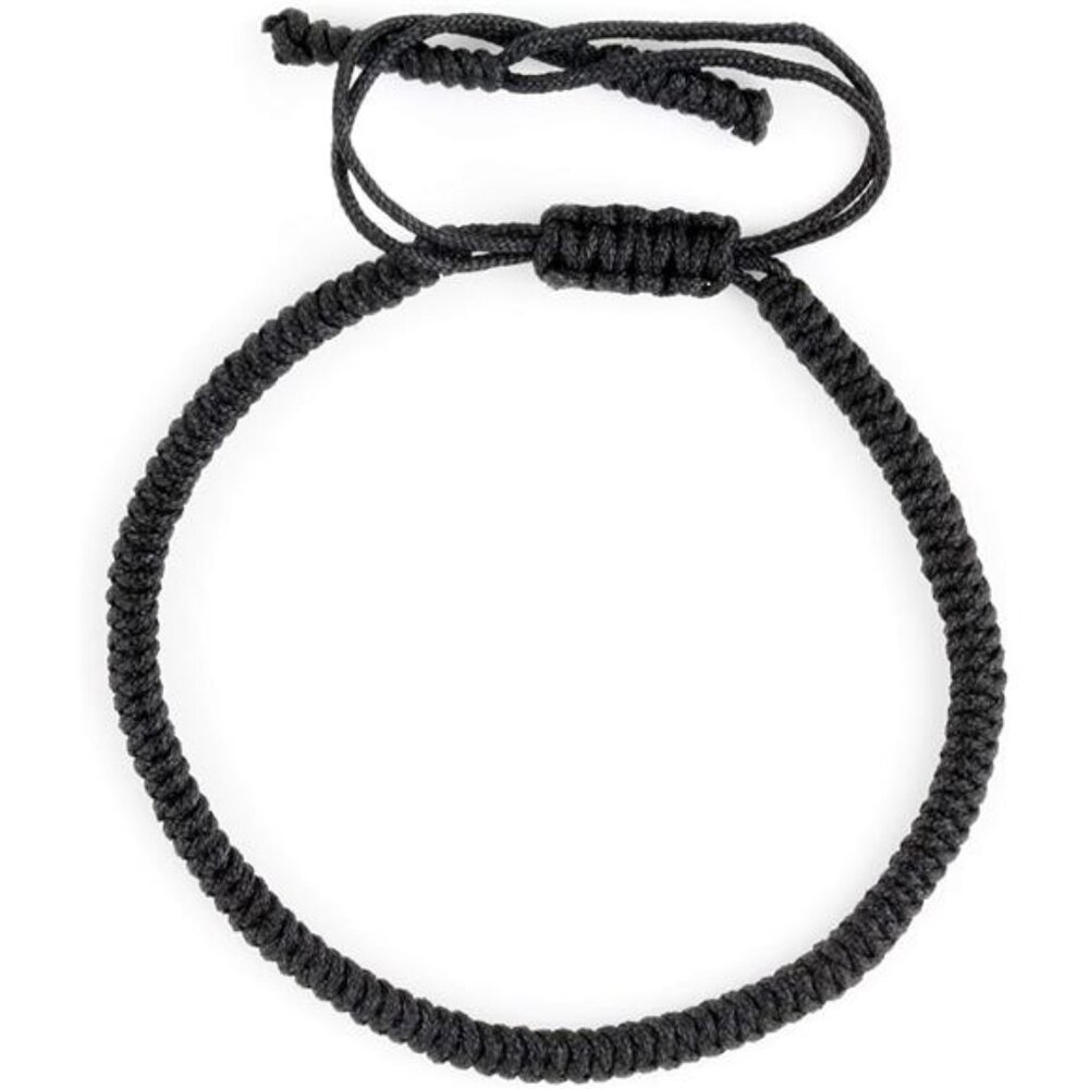 One Tibetan Monk Lucky Minimal Rope Buddhist Handmade Knot